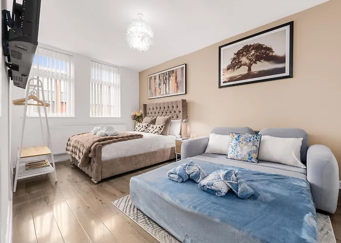 Prestige Rooms Mcr - Close To City Centre-Etihad Stadium - Fast Wifi